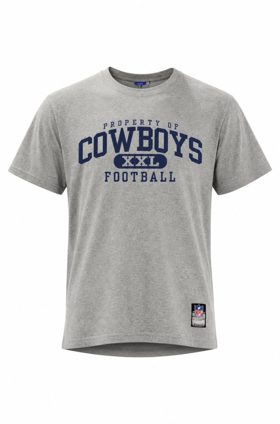 NFL GRAPHIC TEE STREETWEAR GRIGIO UOMO PRE OWNED L