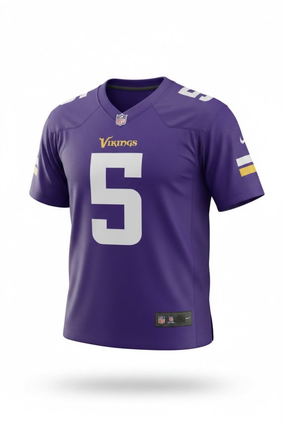 NFL JERSEY VIKINGS SPORTSWEAR VIOLA UOMO PRE OWNED XS
