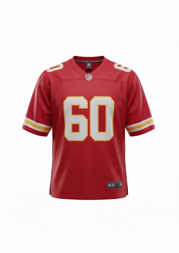 NFL KANSAS CITY CHIEFS ΦΑΝΕΛΑ FANATICS ΜΕ ΛΟΓΟΤΥΠΟ ΚΑΙ ΑΡΙΘΜΟ 60 ΚΟΚΚΙΝΟ ΑΝΔΡΙΚΟ L