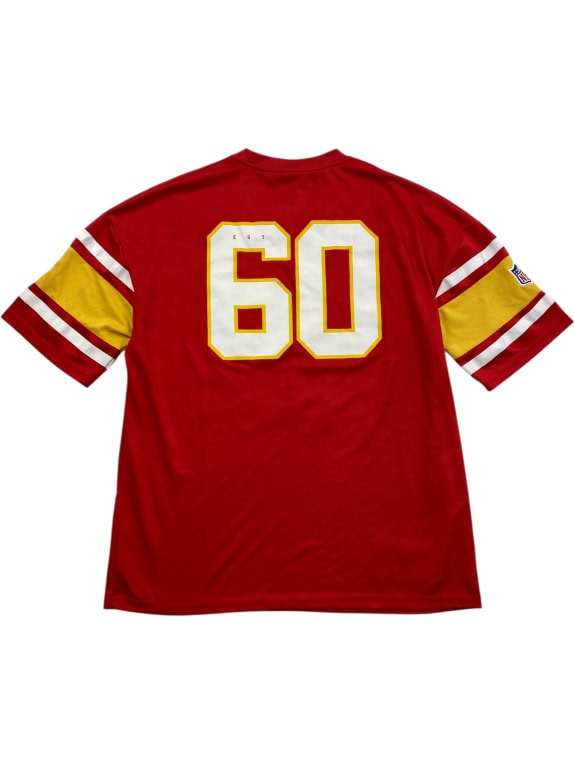 NFL KANSAS CITY CHIEFS ΦΑΝΕΛΑ FANATICS ΜΕ ΛΟΓΟΤΥΠΟ ΚΑΙ ΑΡΙΘΜΟ 60 ΚΟΚΚΙΝΟ ΑΝΔΡΙΚΟ L