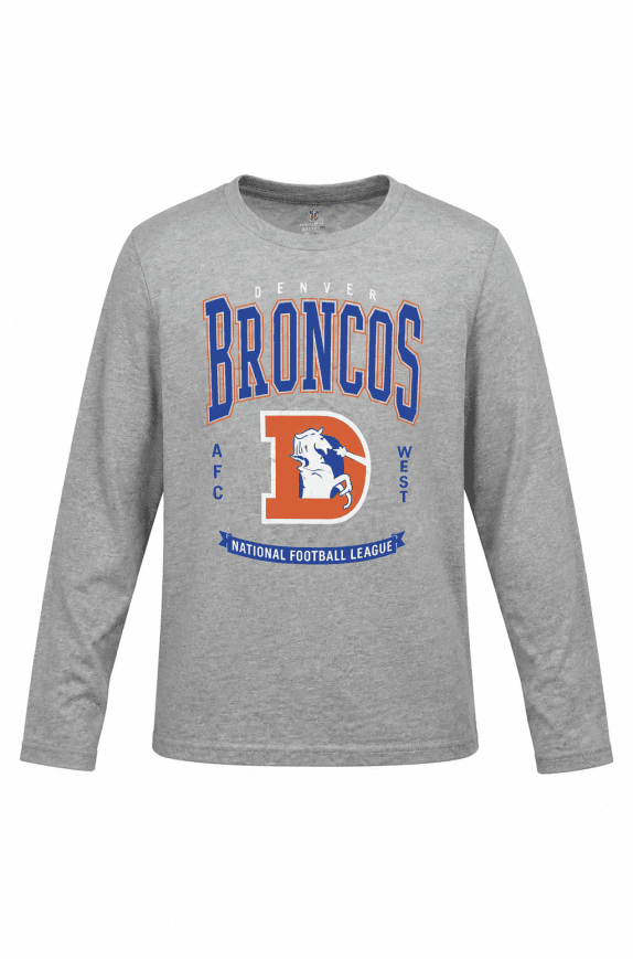 NFL ΜΠΛΟΥΖΑ ΜΑΚΡΥΜΑΝΙΚΗ GRAPHIC ΓΚΡΙ ΑΝΤΡΙΚΟ PRE OWNED XS