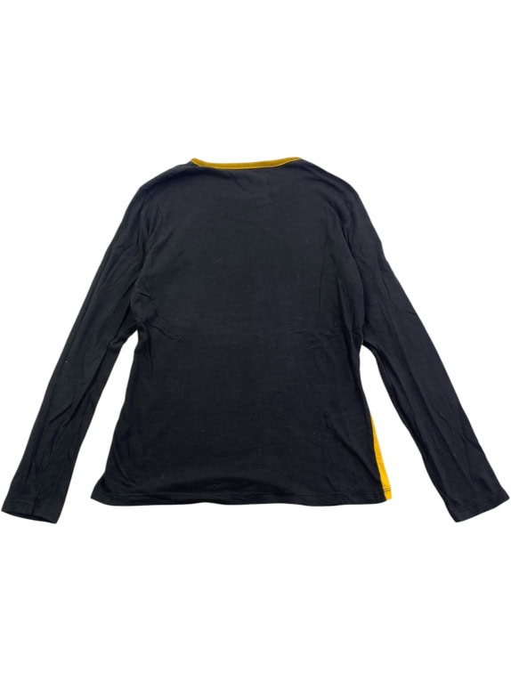 NFL Pittsburgh Steelers Μακρυμάνικη Μπλούζα Team Apparel Logo Μαύρο Γυναικείο L