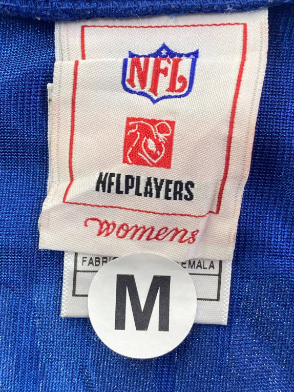 NFL PLAYERS JERSEY SPORTSWEAR BLUE WOMEN PRE OWNED M