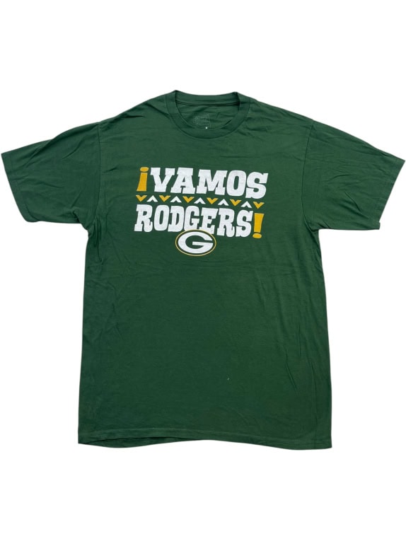 NFL Pro Line Green Bay Packers T-Shirt Big Logo Green Unisex M