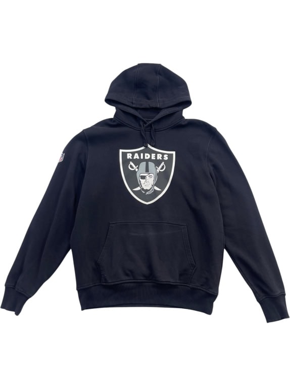 NFL Raiders Hoodie Big Logo Μαύρο Unisex XL
