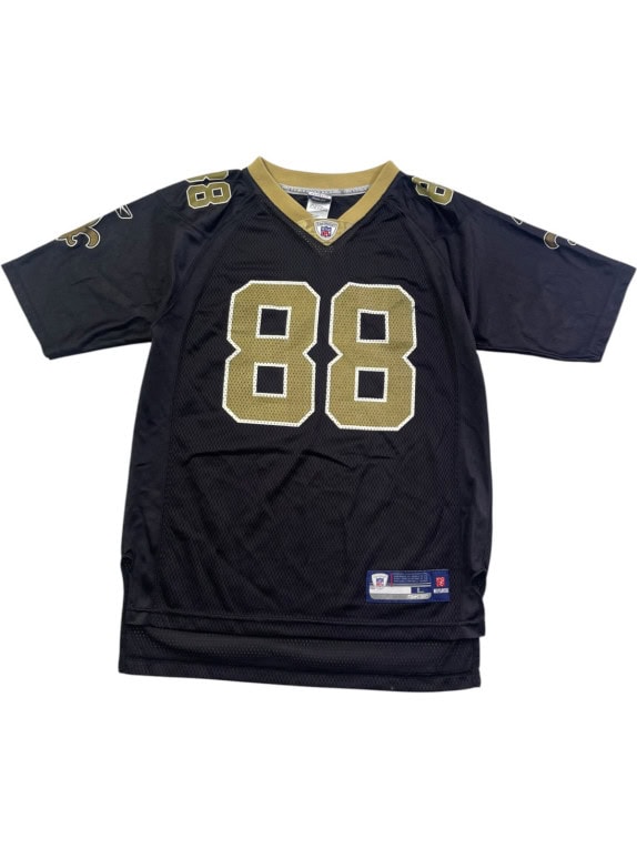 NFL RAVENS FOOTBALL JERSEY RACING BLACK MEN PRE OWNED S