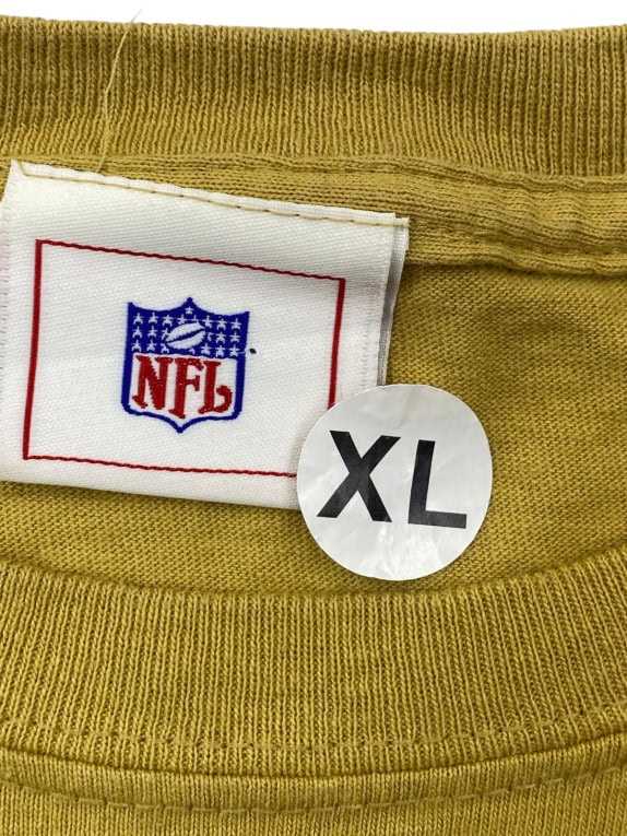 NFL T SHIRT GRAPHIC KHAKI MEN PRE OWNED XL