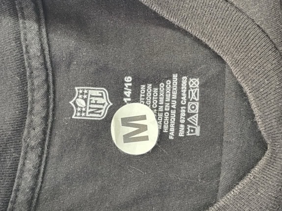 NFL T SHIRT GRAPHIC ΜΑΥΡΟ ΑΝΤΡΙΚΟ PRE OWNED M