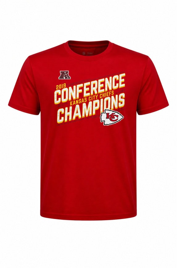 NFL GRAPHIC T SHIRT SPORTSWEAR RED MEN PRE OWNED L