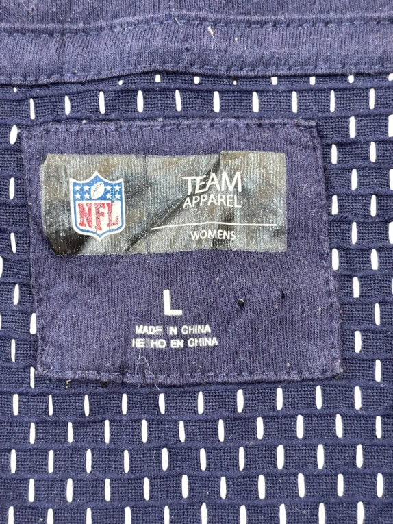 NFL TEAM APPAREL CHICAGO BEARS FOOTBALL JERSEY SPORTSWEAR ΠΟΡΤΟΚΑΛΙ ΓΥΝΑΙΚΕΙΟ PRE OWNED L