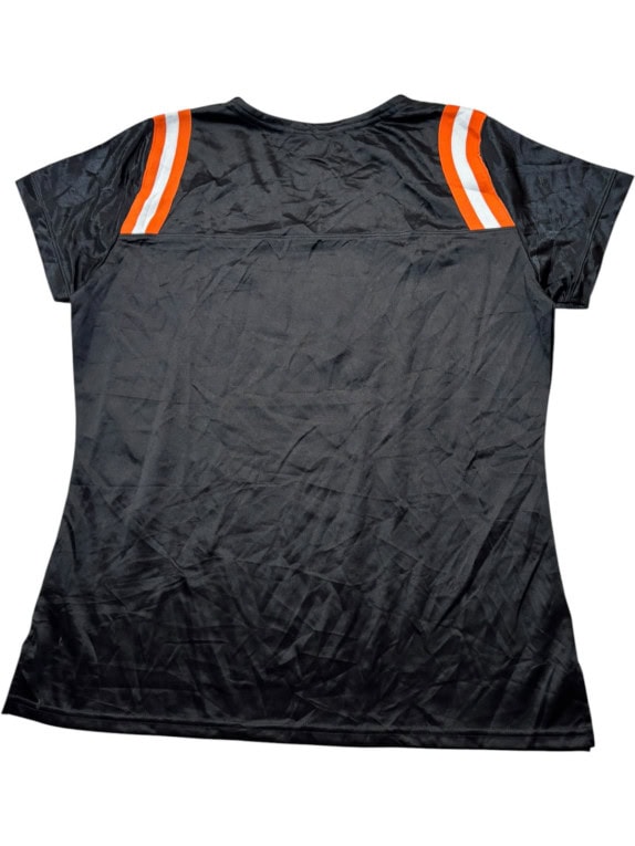NFL TEAM APPAREL FOOTBALL JERSEY ATHLETIC ΜΑΥΡΟ ΓΥΝΑΙΚΕΙΟ PRE OWNED L