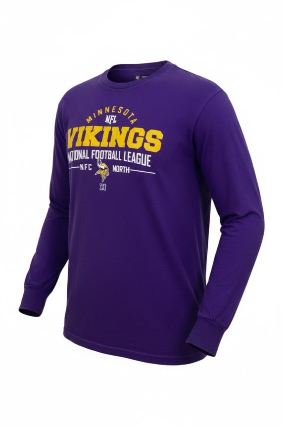 NFL TEAM APPAREL FELPA SPORTSWEAR VIOLA UOMO PRE OWNED L