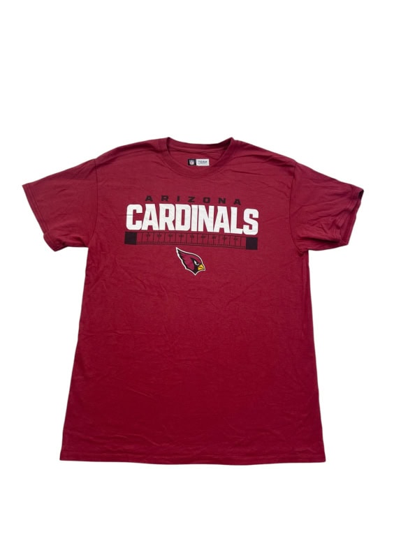NFL TEAM APPAREL GRAPHIC TEE BURGUNDY MENS PRE OWNED M
