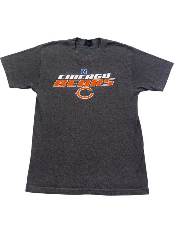 NFL TEAM APPAREL GRAPHIC TEE CHARCOAL MENS PRE OWNED M