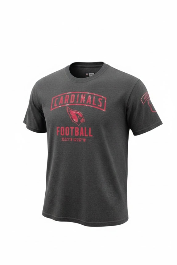 NFL TEAM APPAREL GRAPHIC TEE CHARCOAL UOMO PRE OWNED L