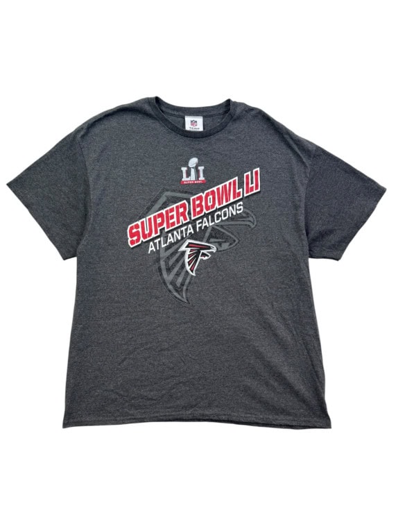NFL TEAM APPAREL GRAPHIC TEE ΓΚΡΙ ΑΝΤΡΙΚΟ PRE OWNED XL