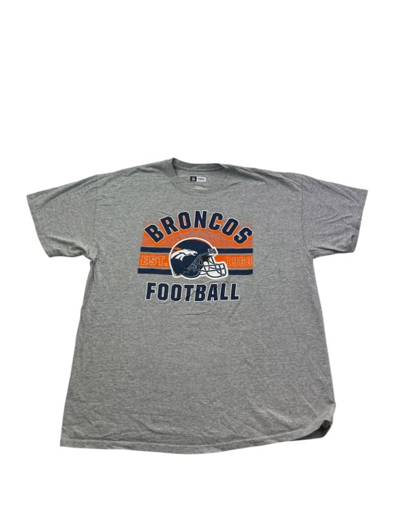 NFL TEAM APPAREL GRAPHIC TEE GREY ΑΝΤΡΙΚΟ PRE OWNED XL