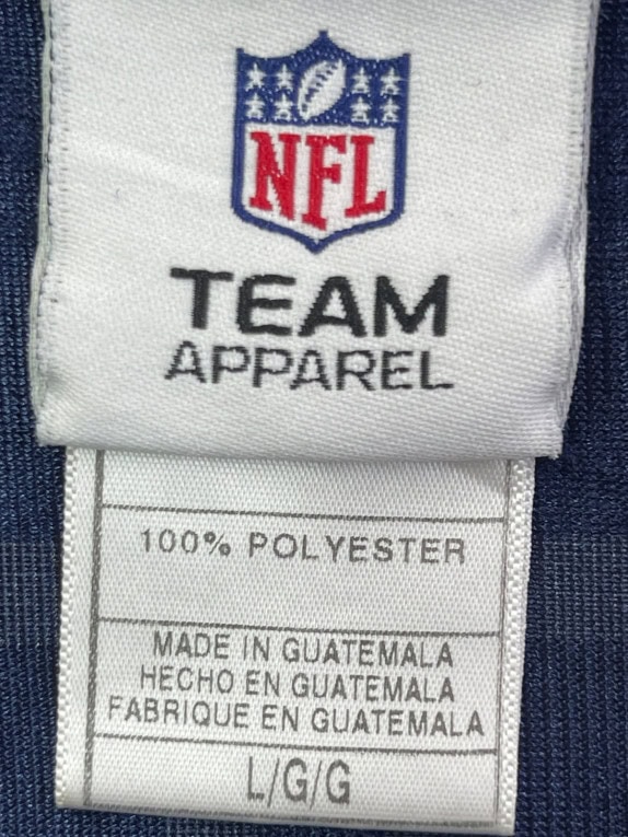 NFL TEAM APPAREL GRAPHIC TEE ΝΑΥΥ ΑΝΤΡΙΚΟ PRE OWNED L