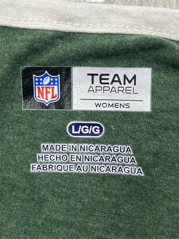 NFL TEAM APPAREL GREEN BAY PACKERS T-SHIRT BIG LOGO ΠΡΑΣΙΝΟ/ΚΙΤΡΙΝΟ ΓΥΝΑΙΚΕΙΟ L