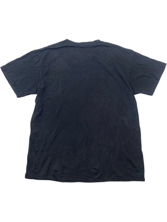 NFL TEAM APPAREL LAS VEGAS RAIDERS T SHIRT GRAPHIC ΜΑΥΡΟ ΑΝΤΡΙΚΟ PRE OWNED L
