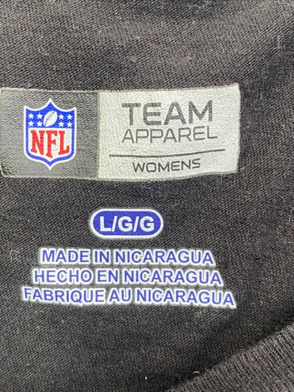 NFL TEAM APPAREL ΜΑΚΡΥΜΑΝΙΚΗ ΜΠΛΟΥΖΑ CINCINNATI BENGALS BIG LOGO ΜΑΥΡΗ ΓΥΝΑΙΚΕΙΑ L