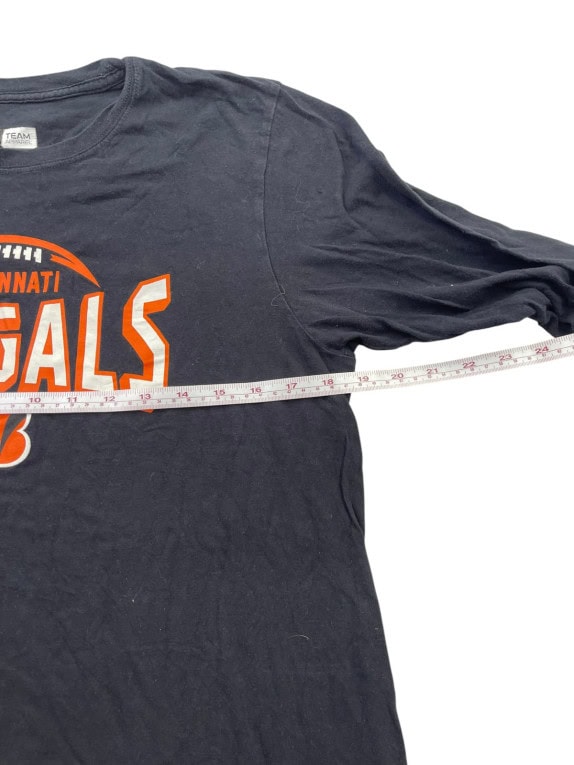 NFL TEAM APPAREL ΜΑΚΡΥΜΑΝΙΚΗ ΜΠΛΟΥΖΑ GRAPHIC ΜΑΥΡΗ ΓΥΝΑΙΚΕΙΟ PRE OWNED M
