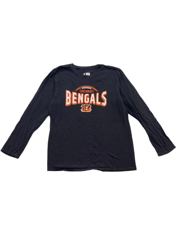 NFL TEAM APPAREL ΜΑΚΡΥΜΑΝΙΚΗ ΜΠΛΟΥΖΑ GRAPHIC ΜΑΥΡΗ ΓΥΝΑΙΚΕΙΟ PRE OWNED M
