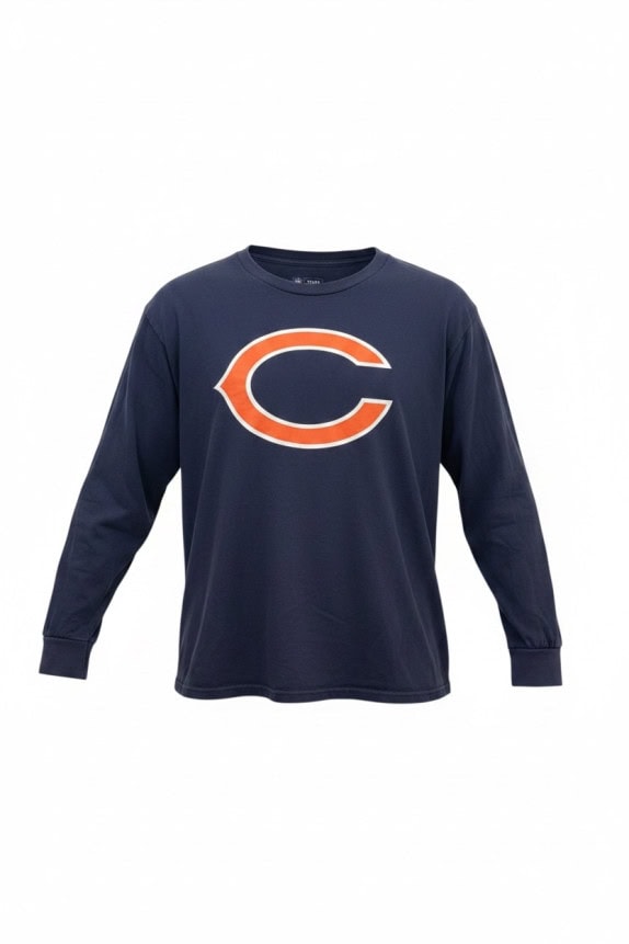 NFL TEAM APPAREL ΜΑΚΡΥΜΑΝΙΚΗ ΜΠΛΟΥΖΑ SPORTSWEAR NAVY ΑΝΤΡΙΚΟ PRE OWNED M