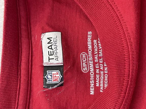 NFL TEAM APPAREL ΜΠΛΟΥΖΑ ATLANTA FALCONS ΚΟΚΚΙΝΟ ΑΝΤΡΙΚΟ PRE OWNED S