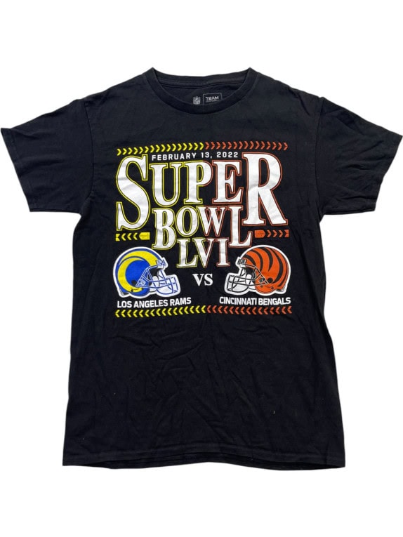 NFL TEAM APPAREL T SHIRT GRAPHIC SPORTSWEAR ΜΑΥΡΟ ΑΝΤΡΙΚΟ PRE OWNED S
