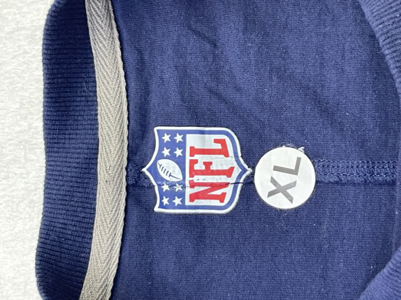 NFL TEE GRAPHIC NAVY GREY ΑΝΤΡΙΚΟ PRE OWNED XL
