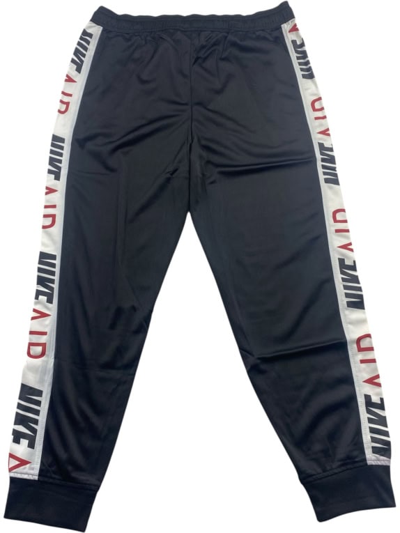 NIKE AIR Sweatpants Black with Side Logo Men’s 2XL