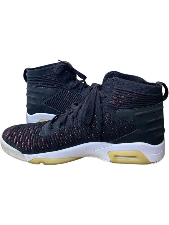 Nike Air Jordan Scarpe Mid all’uncinetto nere unisex EU 44