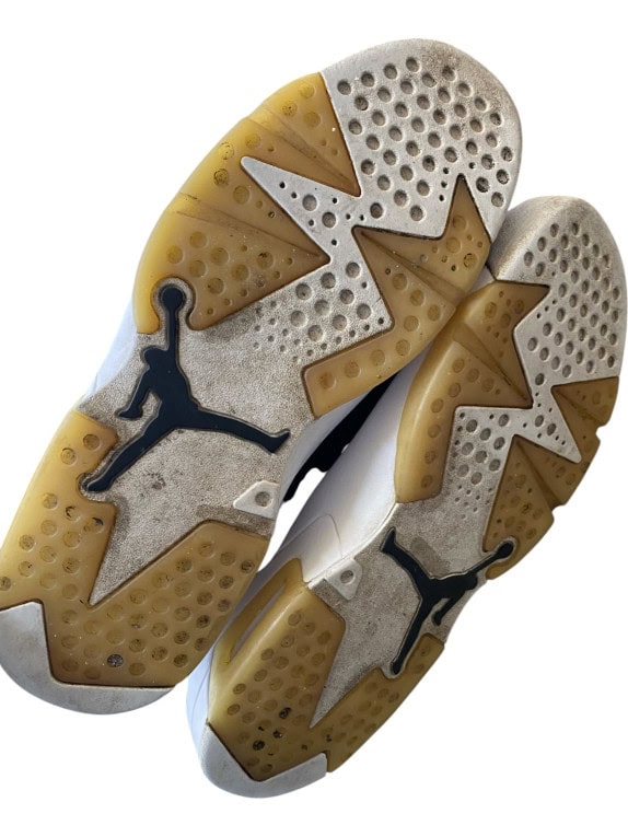 Nike Air Jordan Scarpe Mid all’uncinetto nere unisex EU 44