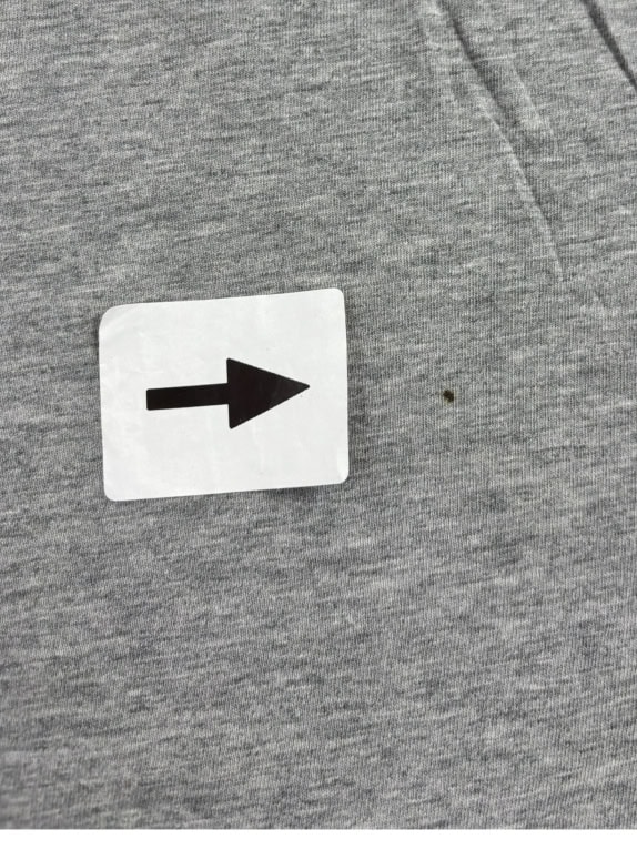 NIKE AIR T-SHIRT BIG LOGO GRIGIO UNISEX LARGE