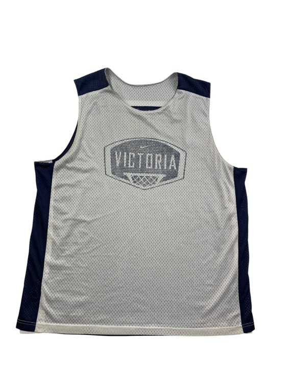 NIKE Αμάνικο Αθλητικό Jersey Vintage Λογότυπο Γκρι Ανδρικό XL