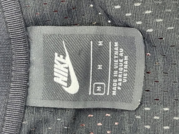 NIKE ATHLETIC TANK TOP BLACK UNISEX PRE OWNED M