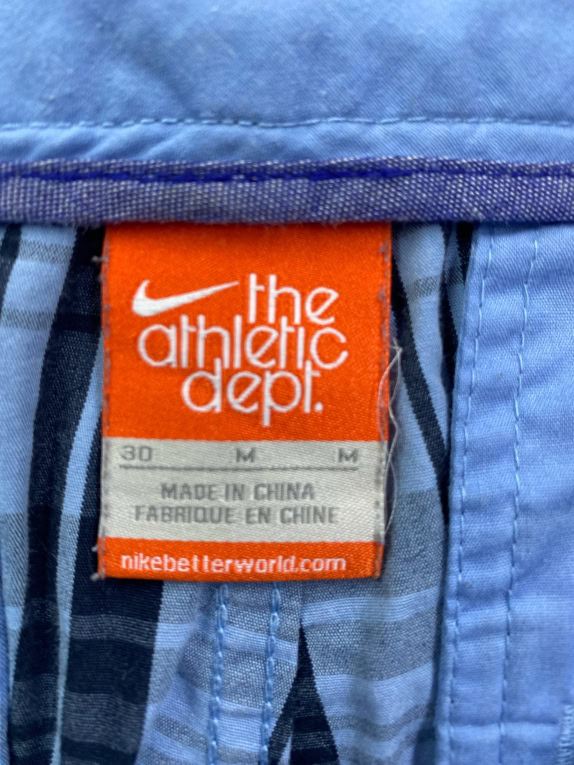 NIKE Bermuda sportivi DRI-FIT con logo blu da uomo XL