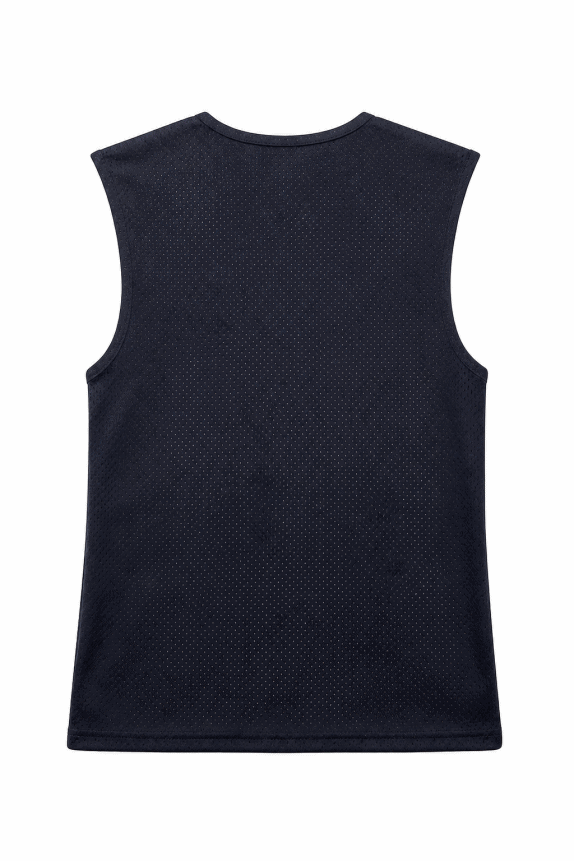 NIKE ΑΘΛΗΤΙΚΟ ΑΜΑΝΙΚΟ ΜΠΛΟΥΖΑΚΙ MINIMAL ΜΑΥΡΟ ΑΝΤΡΙΚΟ PRE OWNED XS/S