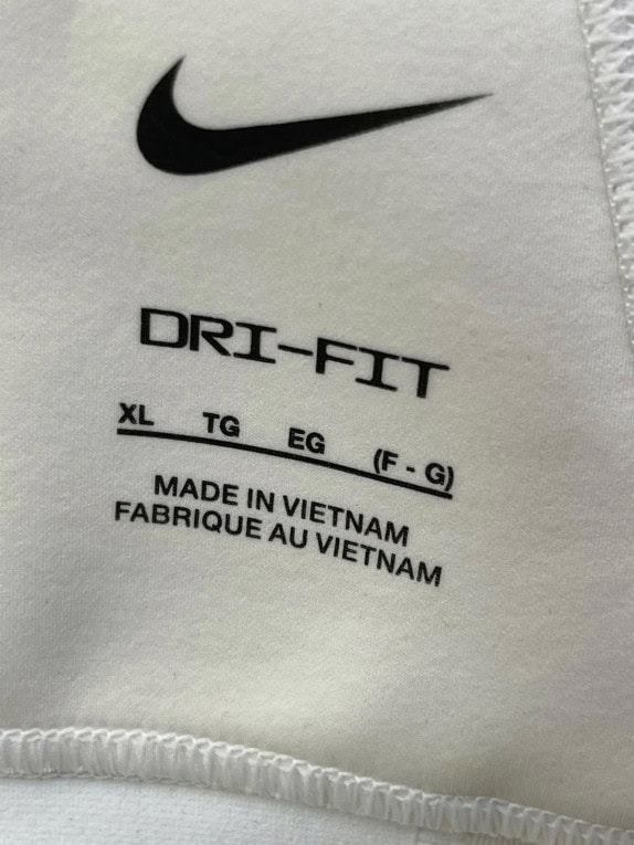 NIKE REGGISENO SPORTIVO MINIMAL BIANCO DONNA PRE OWNED XL