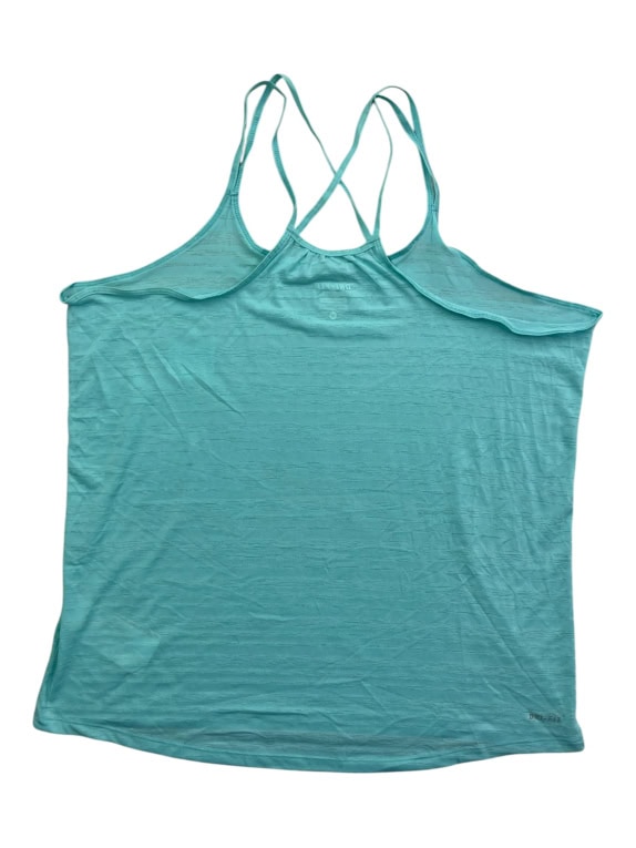 NIKE ΑΘΛΗΤΙΚΟ ΦΑΝΕΛΑΚΙ DRI-FIT STRIPED SAGE GREEN ΓΥΝΑΙΚΕΙΟ M