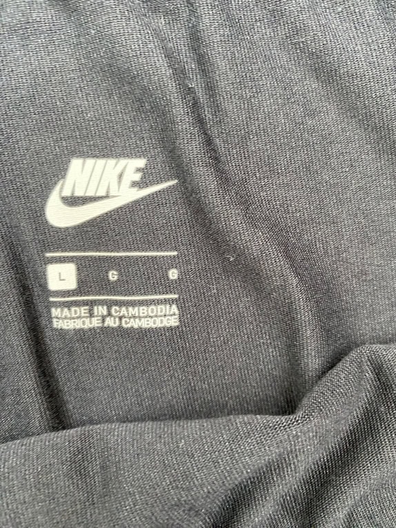 Nike Αθλητικό Κολάν Just Do It Logo Μαύρο Γυναικείο L