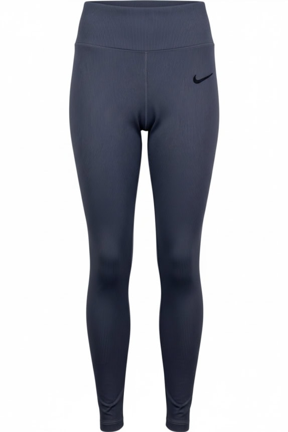 Nike Αθλητικό Κολάν Ribbed Swoosh Γκρι Γυναικείο XS