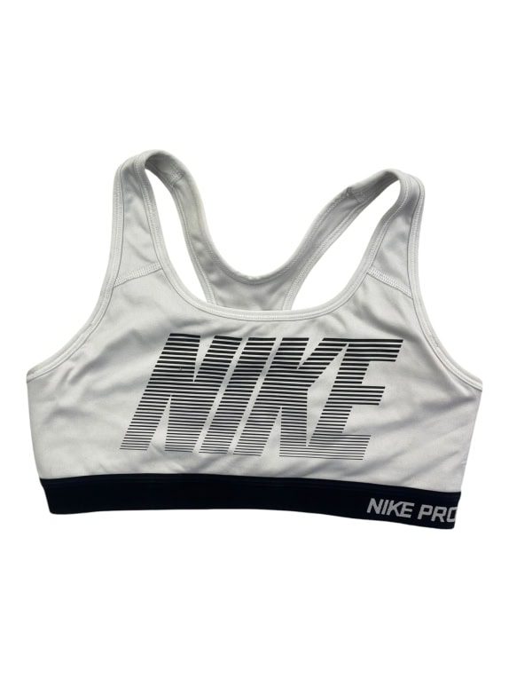 NIKE ΑΘΛΗΤΙΚΟ ΜΠΟΥΣΤΑΚΙ DRI-FIT LOGO ΓΚΡΙ ΓΥΝΑΙΚΕΙΟ M