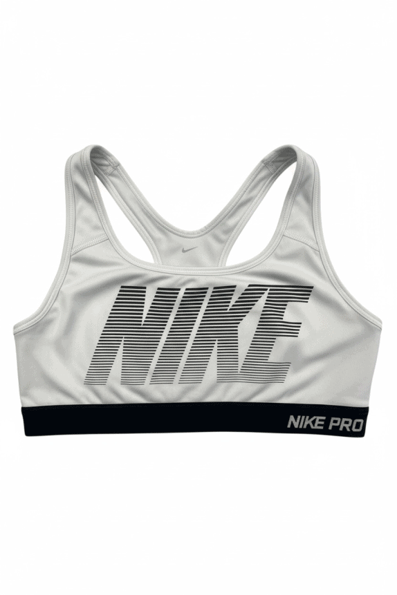 NIKE ΑΘΛΗΤΙΚΟ ΜΠΟΥΣΤΑΚΙ DRI-FIT LOGO ΓΚΡΙ ΓΥΝΑΙΚΕΙΟ M