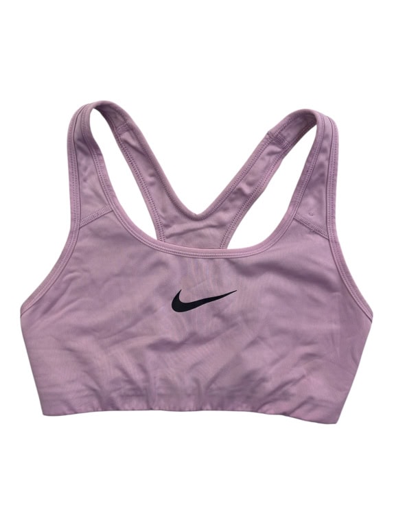 NIKE ΑΘΛΗΤΙΚΟ ΜΠΟΥΣΤΑΚΙ DRI-FIT SWOOSH ΜΩΒ ΓΥΝΑΙΚΕΙΟ S