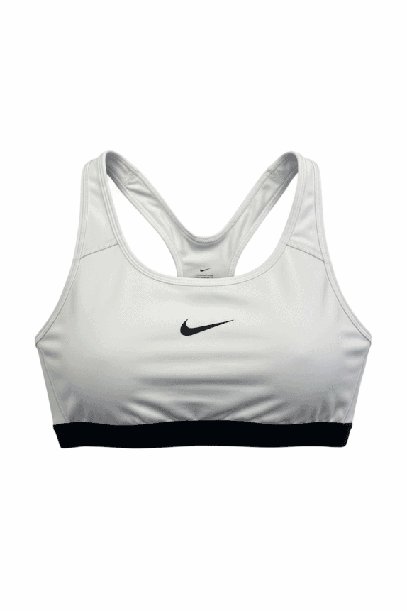 NIKE SPORTS BRA PERFORMANCE LOGO WHITE WOMEN'S L