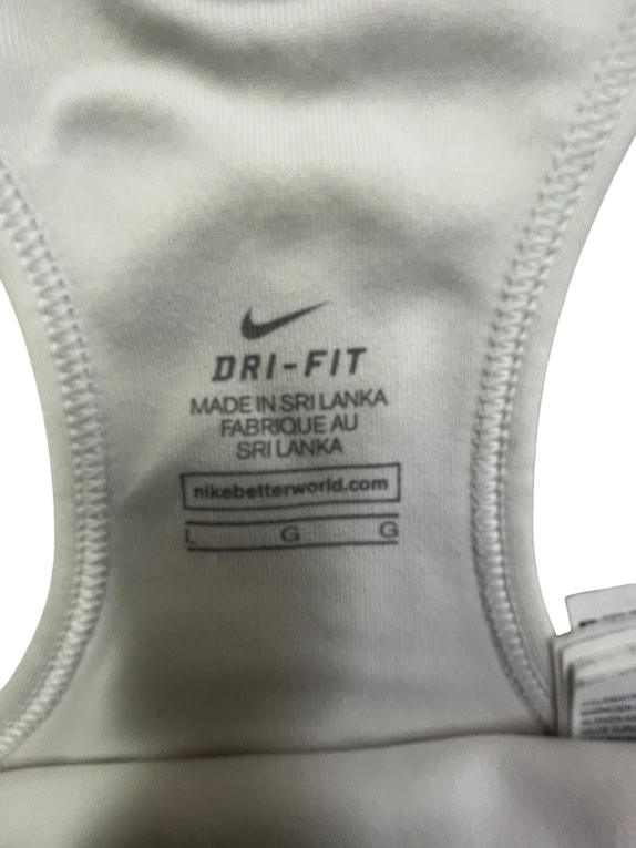 NIKE ΑΘΛΗΤΙΚΟ ΜΠΟΥΣΤΑΚΙ ΣΠΟΡ ΜΕ ΛΟΓΟΤΥΠΟ ΛΕΥΚΟ ΓΥΝΑΙΚΕΙΟ L