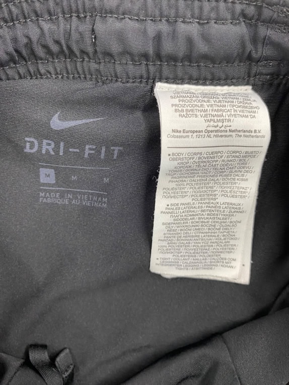 Nike pantaloncini sportivi da running Dri-FIT neri da uomo M