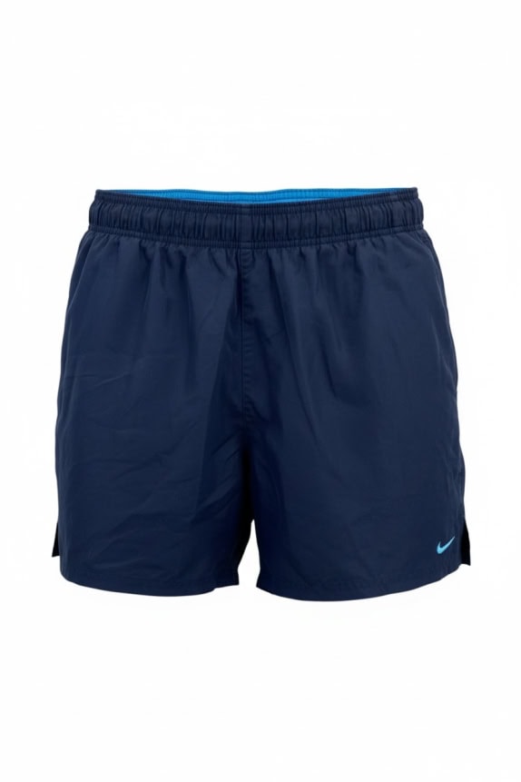 NIKE pantaloncini sportivi stile vintage con logo blu scuro da uomo L